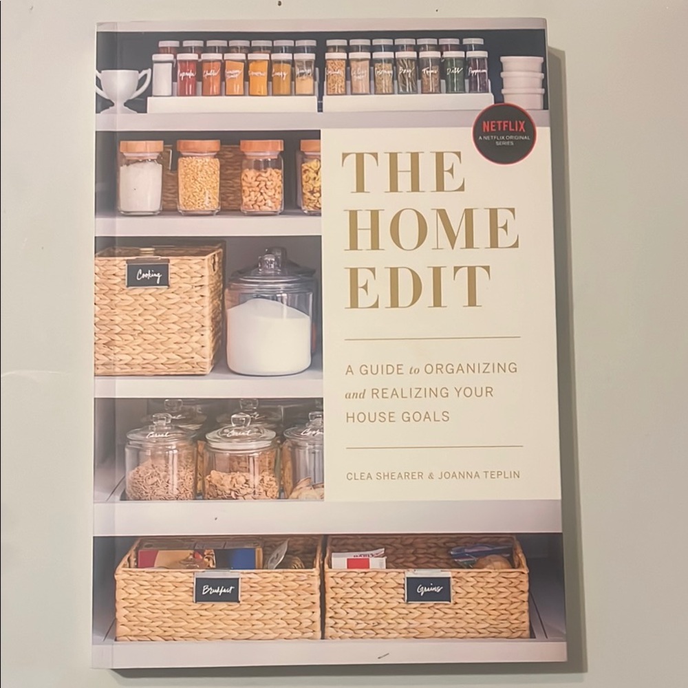 The Home Edit Book - Organizing Guide Like New with Labels Inside
